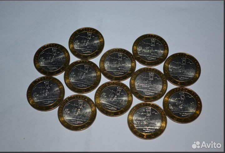 10 рублей 2004 года, Кемь. Биметалл, мешковые