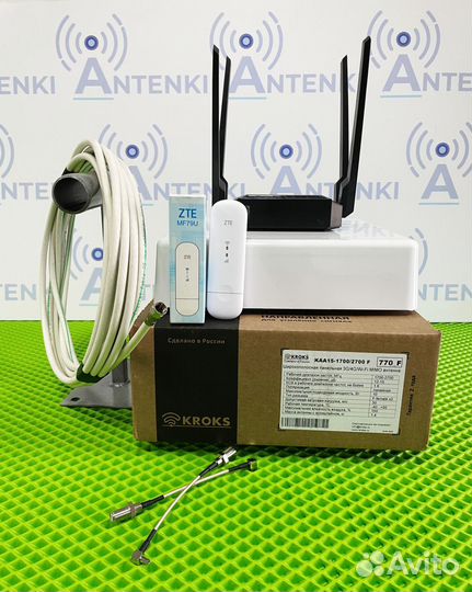 Интернет на дачу / Комплект усиления 4G