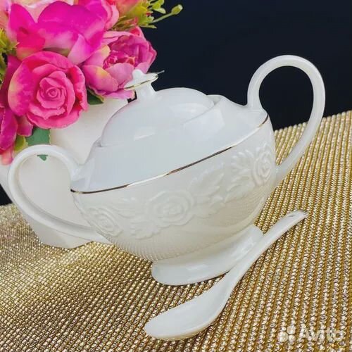 Lenardi(Ленарди)фарфоровый белый набор