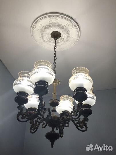 Большие бронзовые люстры квартира/дом/ресторан