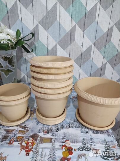 Цветочные горшки