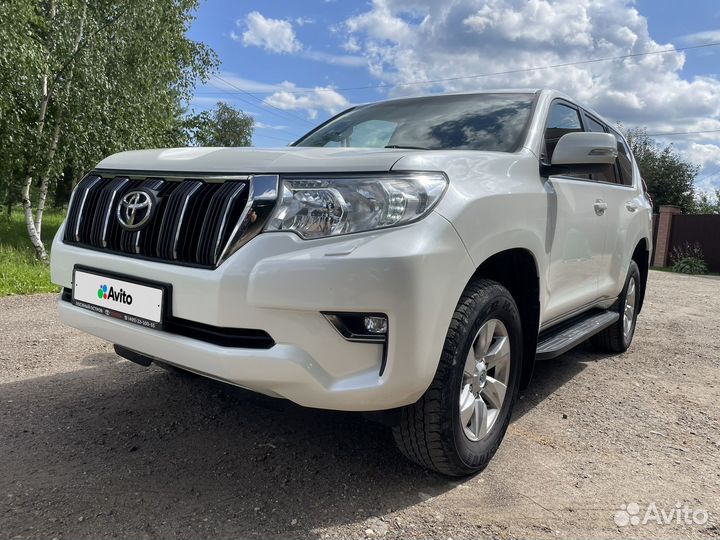 Toyota Land Cruiser Prado 2.8 AT, 2018, 88 000 км