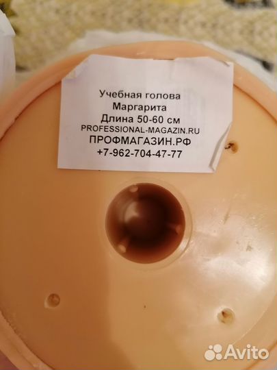 Учебная голова манекен