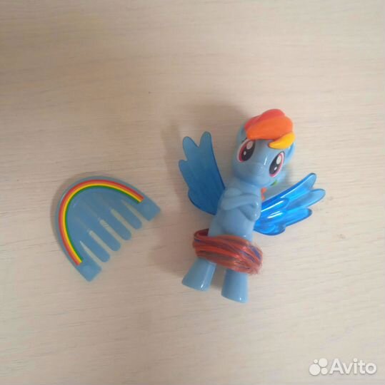 My little pony McDonalds Радуга Деш