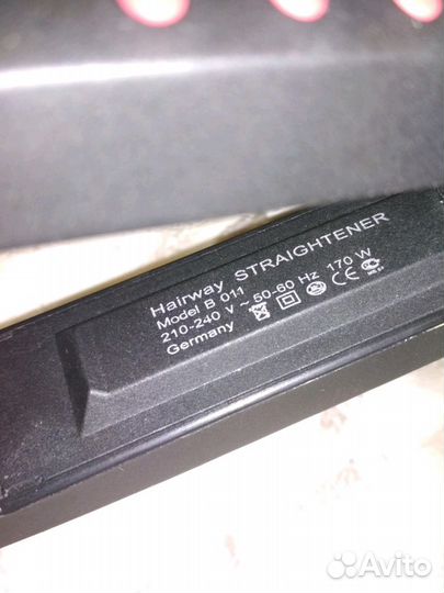 Выпрямитель для волос керамический Hairway