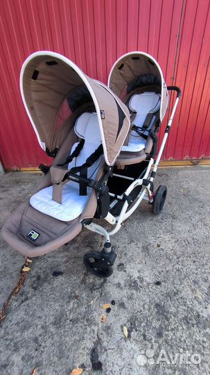 Коляска для двойни 2 в 1