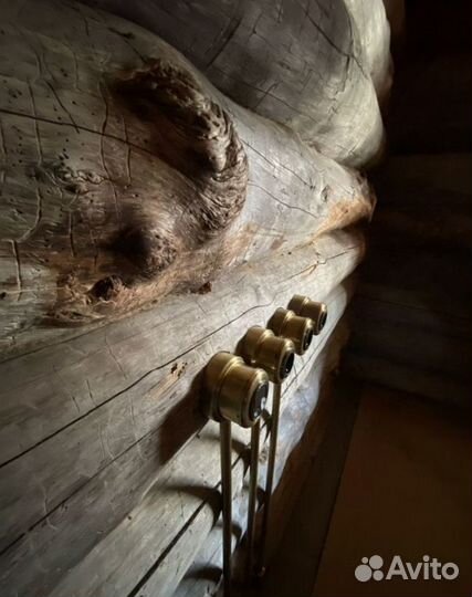 Сруб из сосны кело / Дома из сосны кело