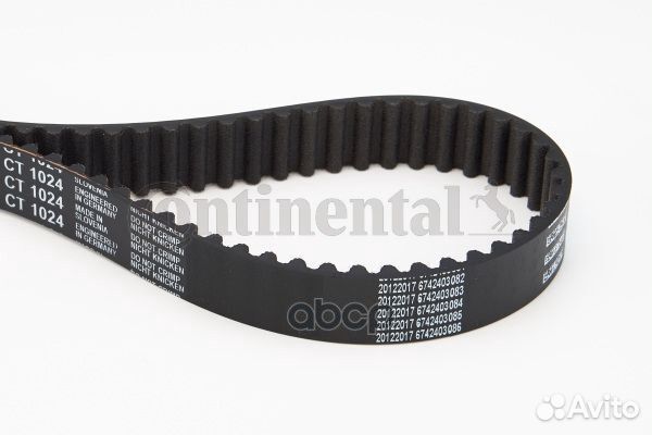 Ремень грм Mazda. Kia 1.3 16V Z107*22 91 CT1024