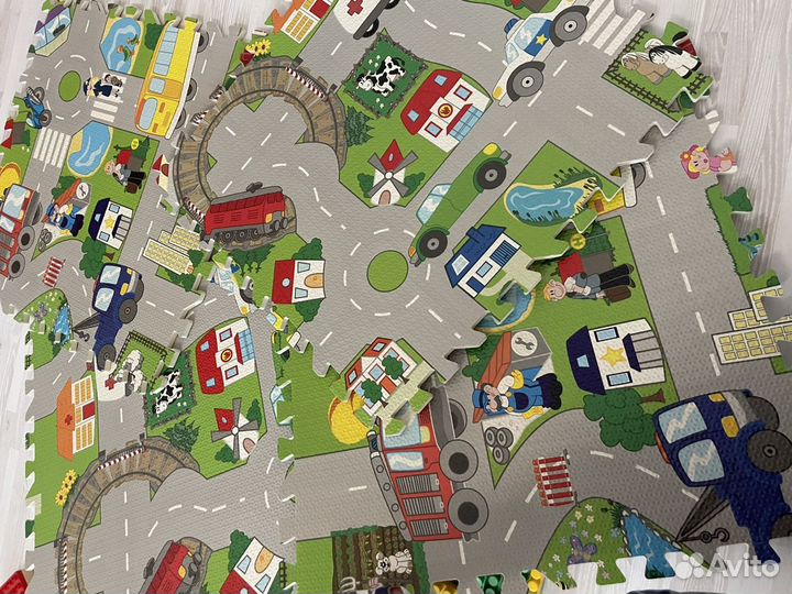 Детский коврик пазл