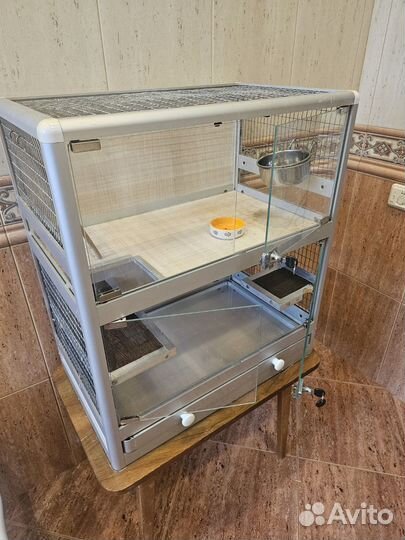 Клетка витрина для грызунов