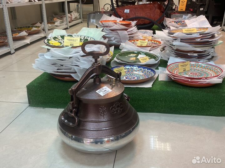 Афганский казан 30 литров М коричневый