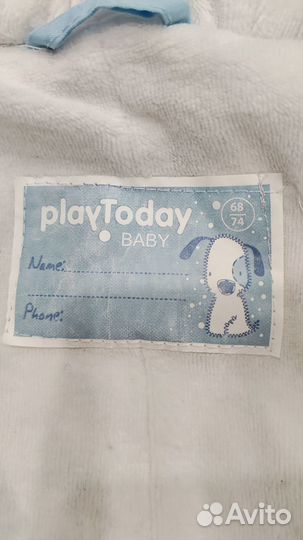 Комбинезон для мальчика весна осень 68/74