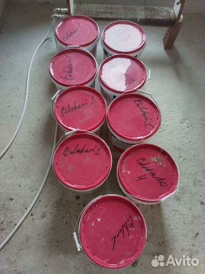 Штукатурка силикатно-силиконовая. Остатки