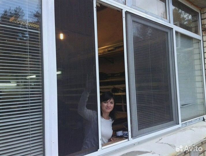 Москитные сетки (плисе)