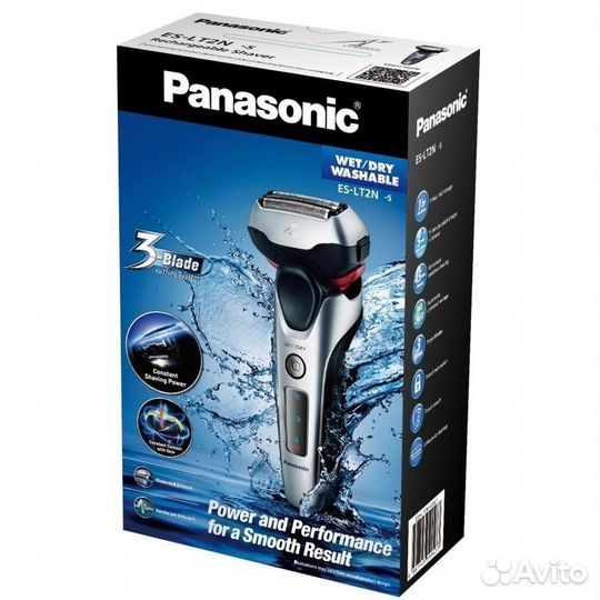 Электробритва Panasonic ES-LT2N-S820 серебристый/ч