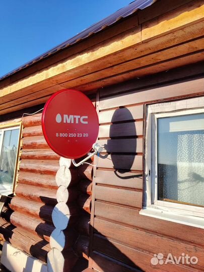Спутниковая антенна МТС установить