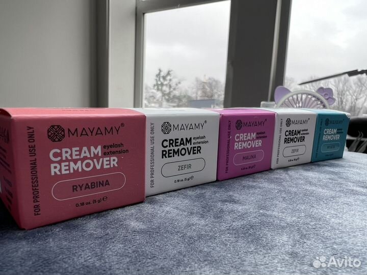 Кремовый ремувер для снятия ресниц
