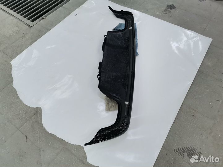 Диффузор заднего бампера М-тех BMW e60 5-я серия