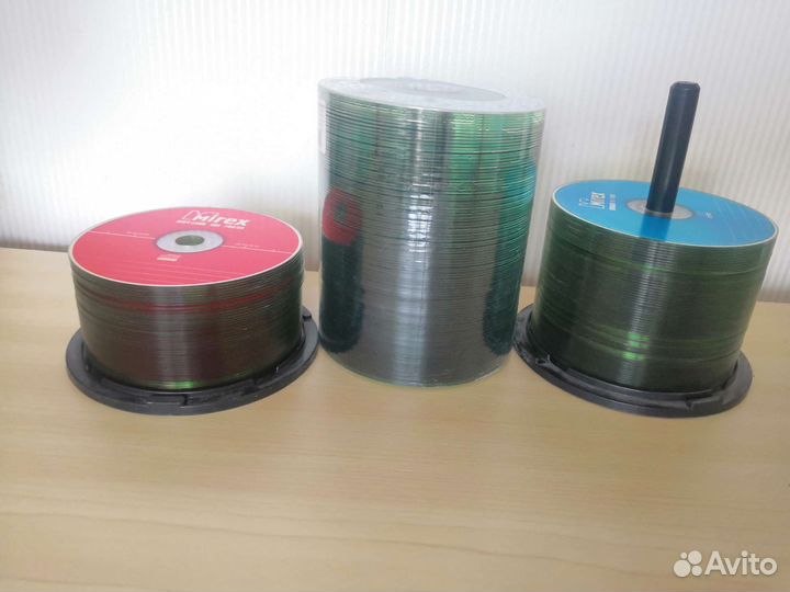 Новые Cd диски mirex 700/80, 201 шт