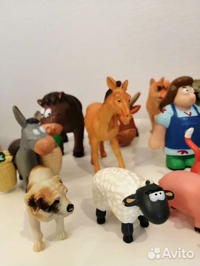Набор игрушек домашних животных Ферма