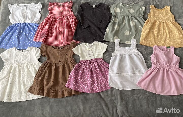 Платья для девочки 80 86