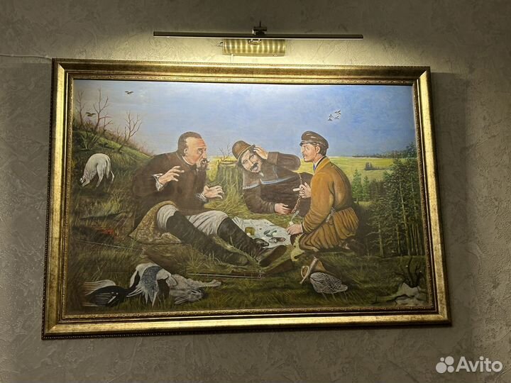 Картина маслом на холсте бу