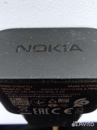 Оригинал зарядное устройство nokia