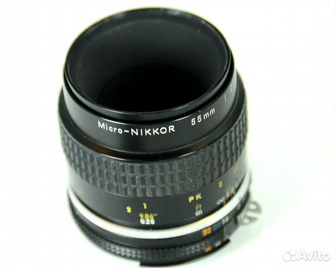 Мануальный объектив nikon Mikro-Nikkor 55mm 1:2.8