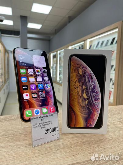 iPhone Xs, 256 ГБ