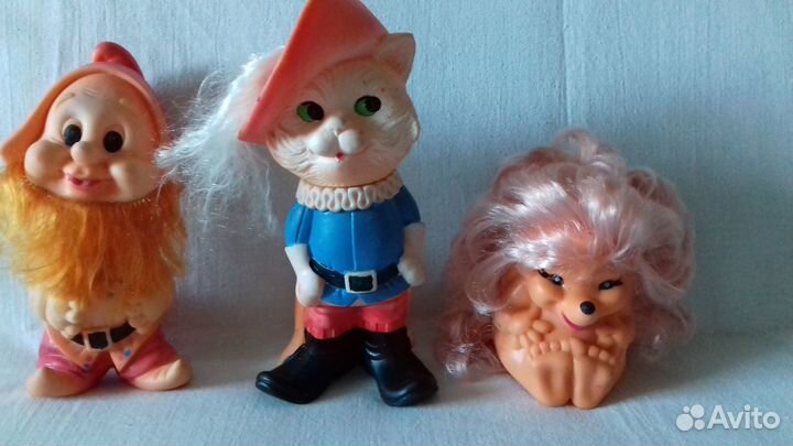 Игрушки детские резиновые СССР