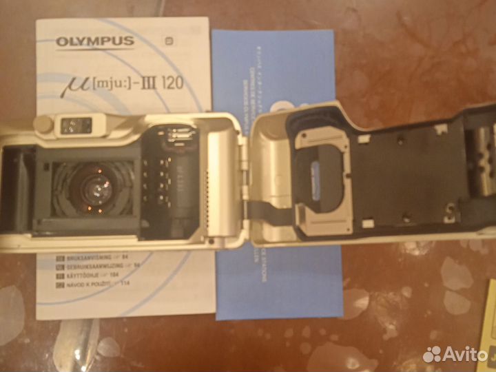 Пленочный фотоаппарат olympus mju ii