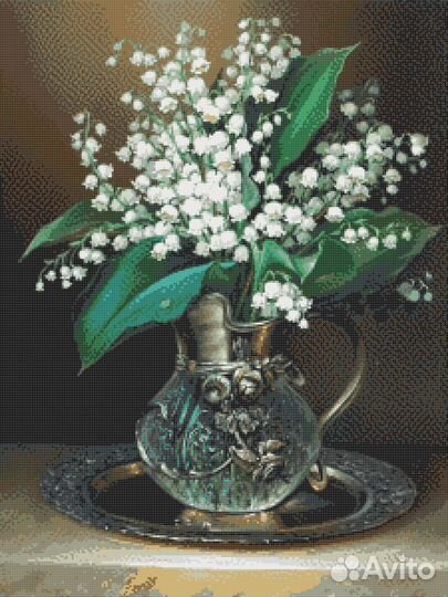 Схема для вышивки бисером 45см х 60см