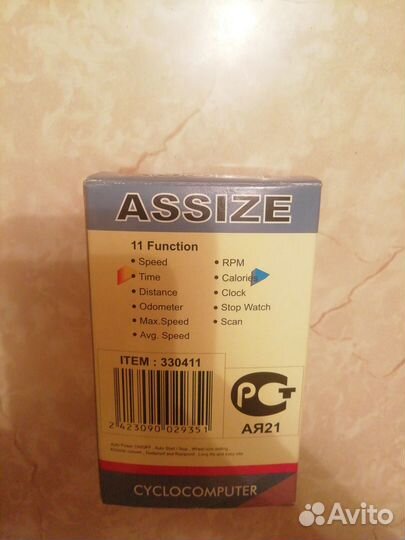 Велокомпьютер Assize As 411