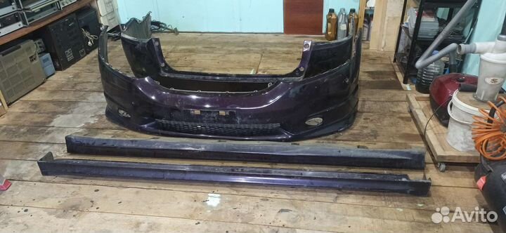 Бампера пороги honda odyssey rb1 absolute