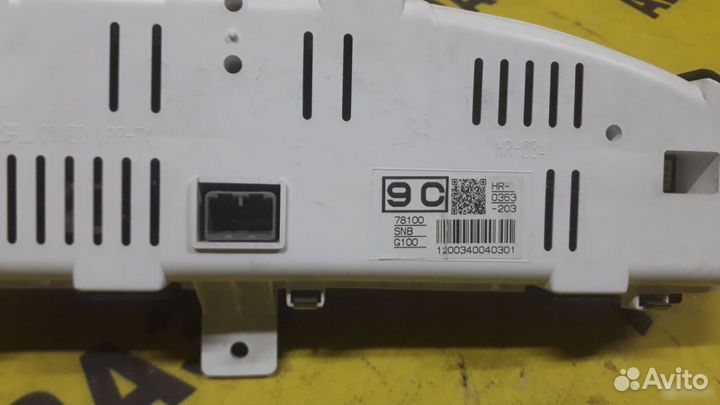 Honda Civic 4D Панель приборов