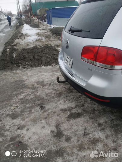 Фаркоп на volkswagen touareg 1