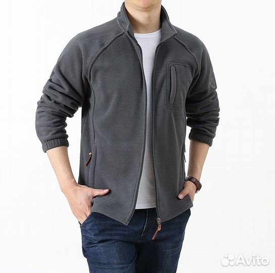 Кофта флисовая TB9817 Gray L