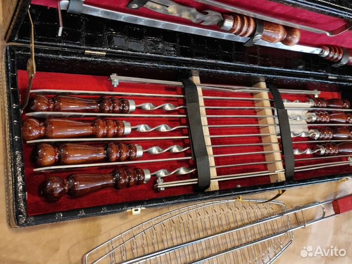 Набор шашлычный в кейсе