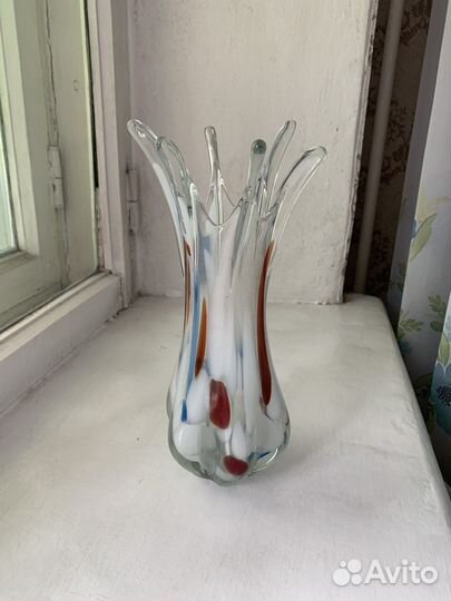 Хрустальная ваза для цветов