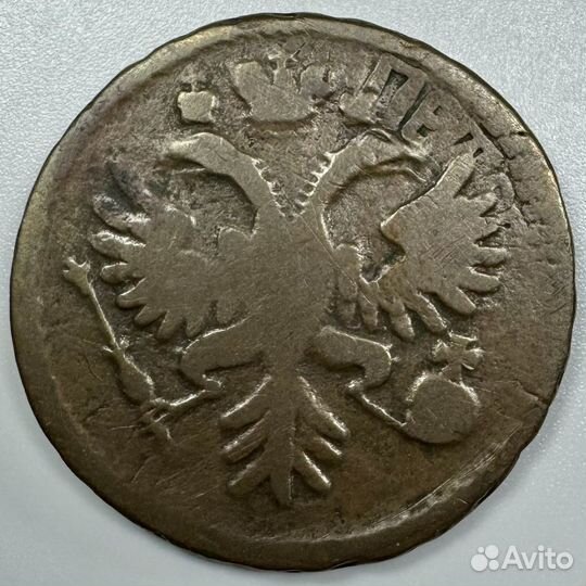 Денга 1731 года без черты