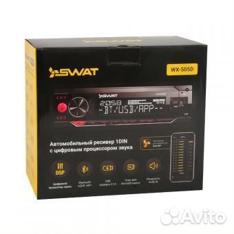 Магнитола процессорная swat wx505d