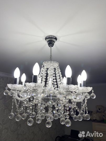 Люстра хрустальная Чехия