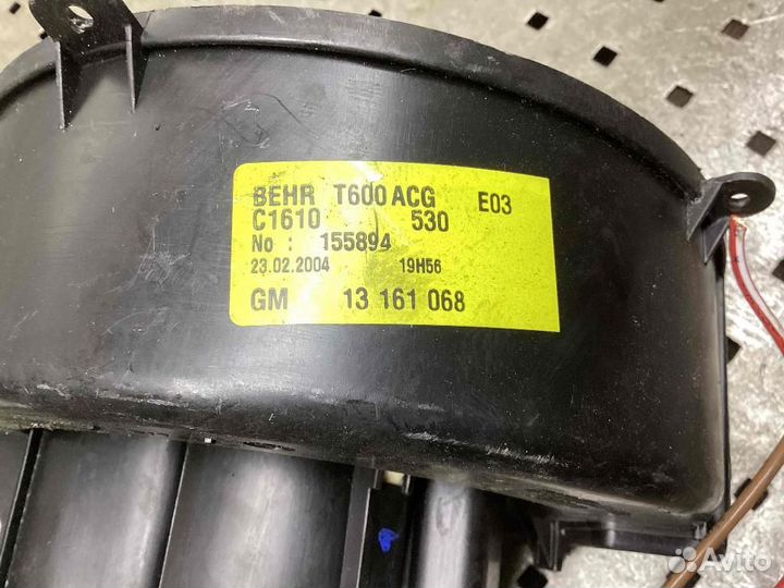 Моторчик печки Opel Zafira A