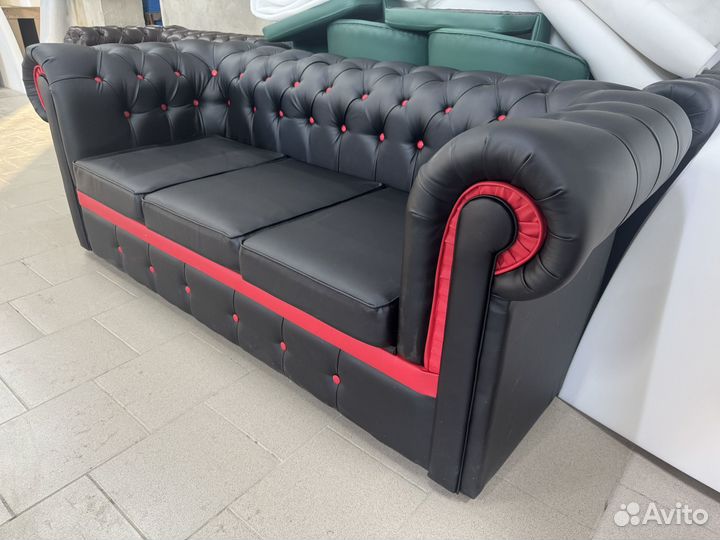Диваны Честер для игровых клубов и бары