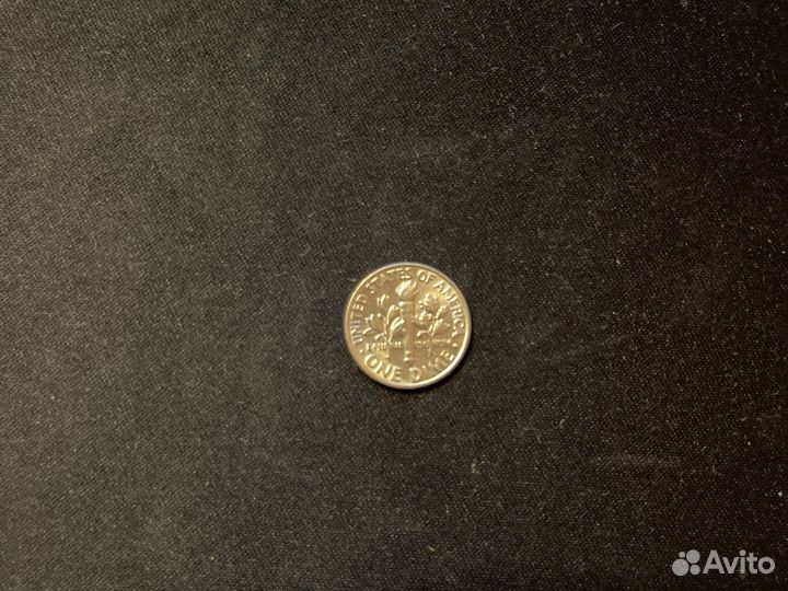 Монета liberty quarter dollar 1987 года