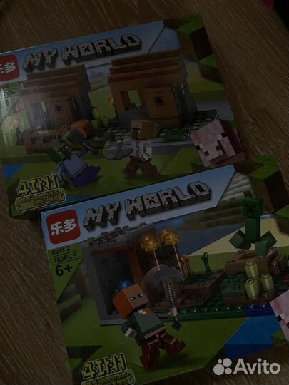 Конструктор майнкрафт