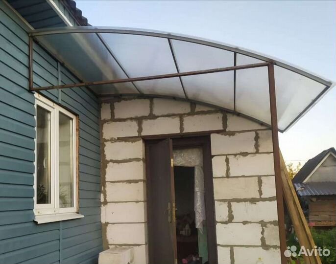 Козырьки, мангалы