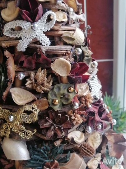 Подарок новогодний, елка ручной работы