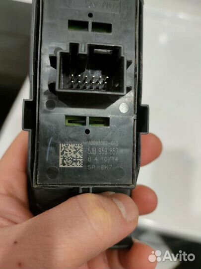 Блок стеклоподьемников skoda rapid,wv polo