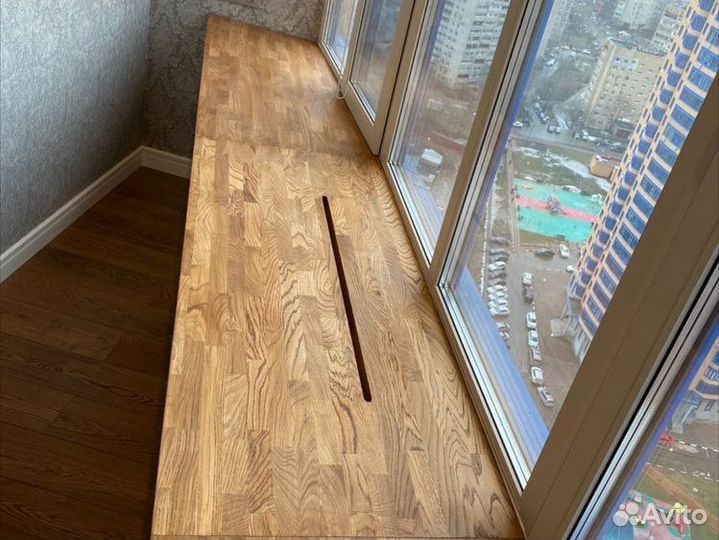 Подоконник из дерева